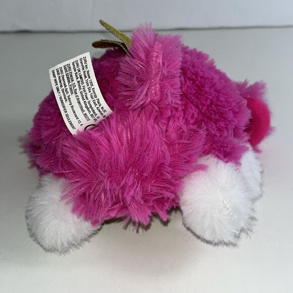 Zuru Rainbocorns Plush Unicorn 5" Tall Sparkle Gold Ears & Horn Stuffed Animal - Picture 6 of 8